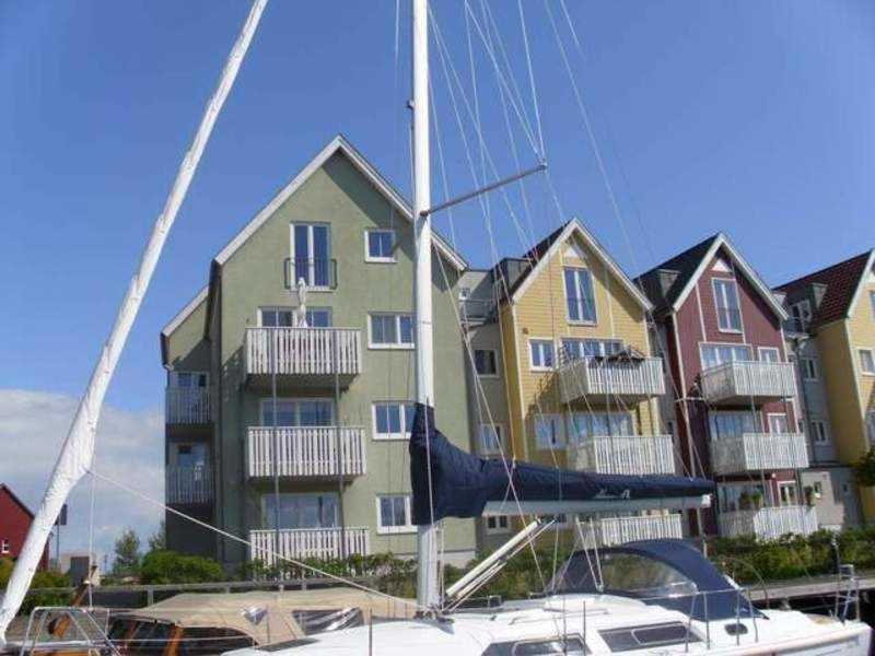 Ferienwohnung Marina Am Ryck 格赖夫斯瓦尔德 外观 照片