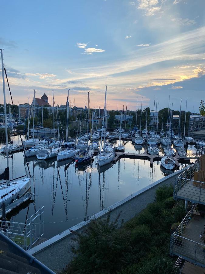 Ferienwohnung Marina Am Ryck 格赖夫斯瓦尔德 外观 照片